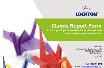 Claim Reporting Form